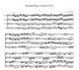 Thumbnail Bach Brandenburg Concerto No.5, all mvts., BWV1050, CB215