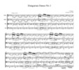 Thumbnail Brahms Hungarian Dance No.1, for string quartet, CB302
