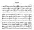 Thumbnail Mozart Menuetto (Divertiment No.17, 3rd mvt.), CM008