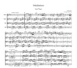Thumbnail Massenet Meditation from Thais, for string quartet, CM401