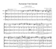 Thumbnail Bartok Rumanian Folk Dances, for string quartet, CB601