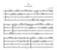 Thumbnail Handel Aria from Water Music, for string quartet, CH105