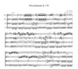 Thumbnail Mozart Divertimento K.136, all mvts., CM017 Thumbnail Mozart Divertimento K.136, all mvts., CM017
