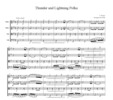 Thumbnail J.Strauss Thunder and Lightning Polka, CS111