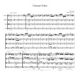 Thumbnail Clarinet Polka, for string quartet, JM005 Thumbnail Clarinet Polka, for string quartet, JM005