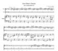 Thumbnail Bach Jesu, Joy of Mans Desire, BWV147, for piano trio, PB003