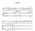 Thumbnail Brahms Lullaby, for piano trio, PB102