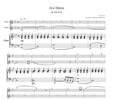 Thumbnail Caccini Ave Maria, for 2 violins & piano, PC001