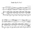Thumbnail Chopin  Chanson De Ladieu (Etude Op.10, No.3), PC101