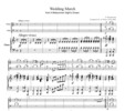 Thumbnail Mendelssohn  Wedding March, for piano trio, PM101