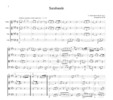Thumbnail Saint-Saens Sarabande, for string quartet, CS402