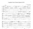 Thumbnail Mozart Larghetto from Clarinet Quintet K.581, VN403