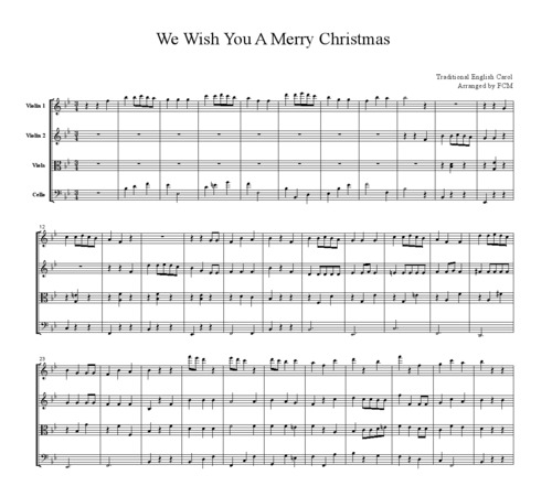 Product picture Christmas Carol We Wish You A Merry Christmas, CH904