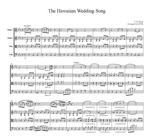 Product picture Hawaiian Song 