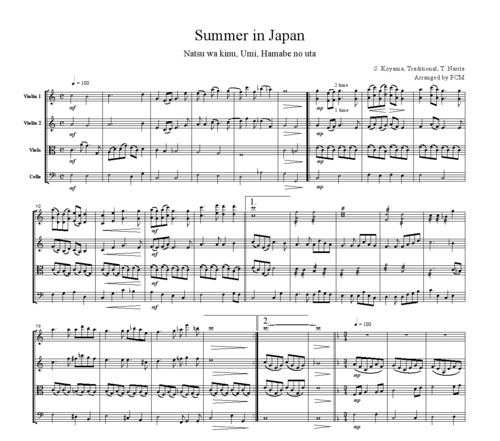 Product picture Japanese famous songs (medley) Summer in Japan, JD008