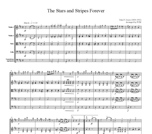 Product picture Sousa The Stars and Stripes Forever, ML034