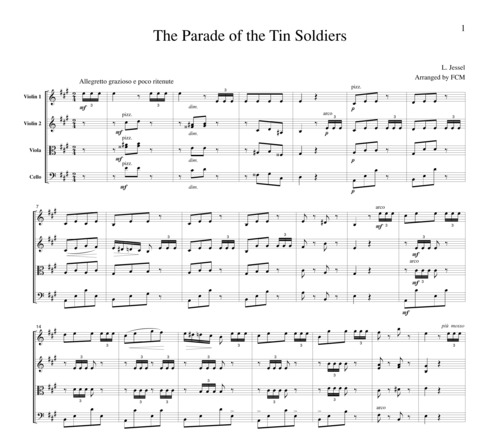 Product picture Jessel The Parade of the Tin Soldiers, ML037